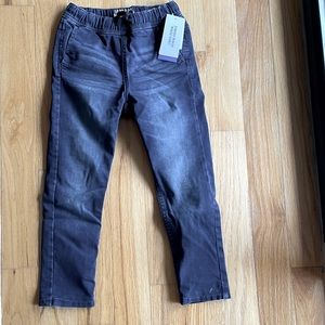Kids cotton lined pull on  jeans